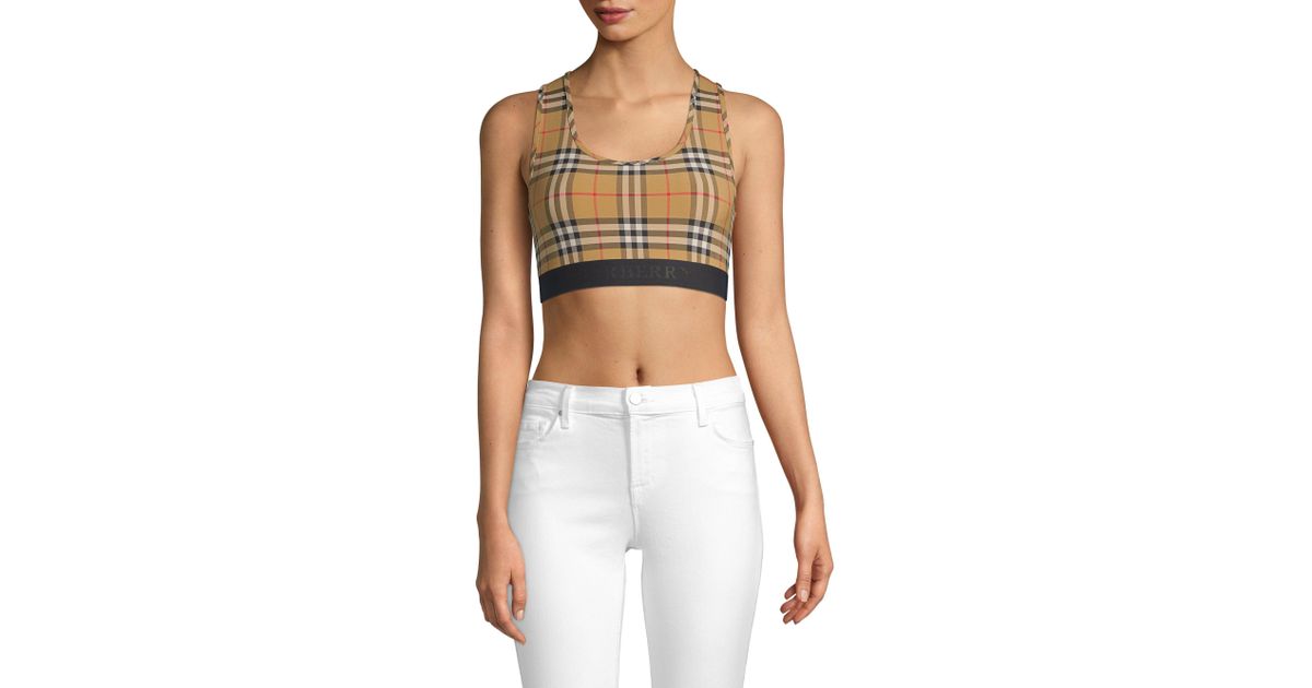 burberry sports bra