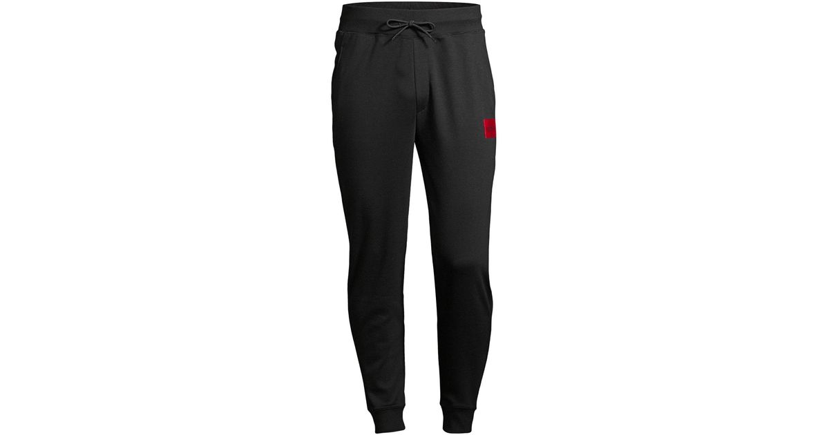 hugo dakarta logo joggers in grey