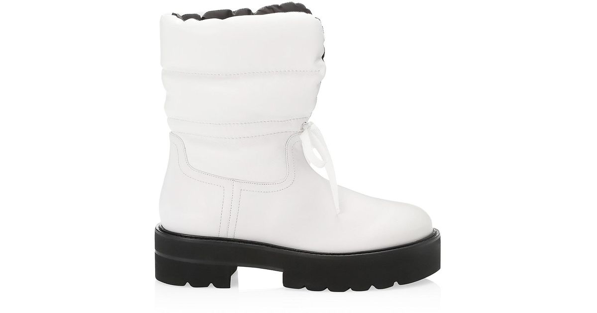 stuart weitzman tyler ultralift leather lug boots