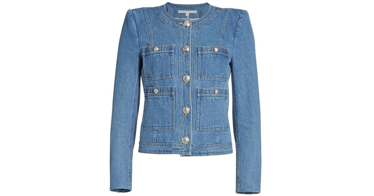 Veronica Beard Ferazia Denim Jacket in 