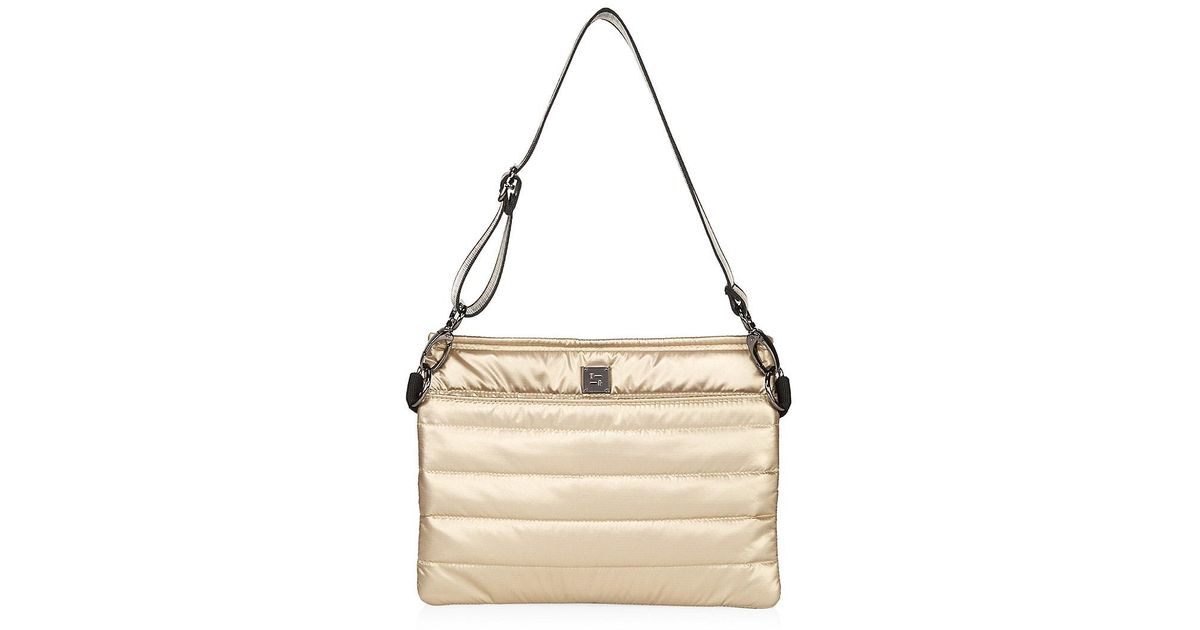 Think Royln Quilted Bum Bag 2.0 in Natural Lyst