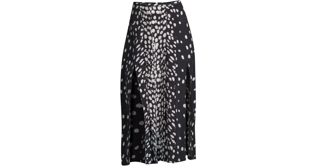 rixo georgia leopard skirt