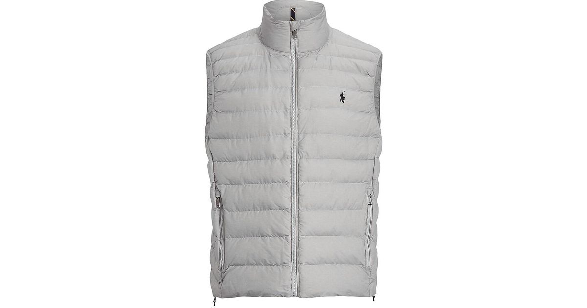 Polo Ralph Lauren Synthetic Terra Packable Rainrepellent Puffer Vest