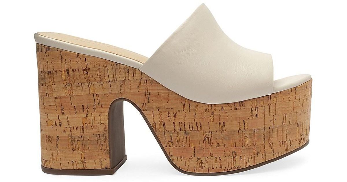 schutz flat mules