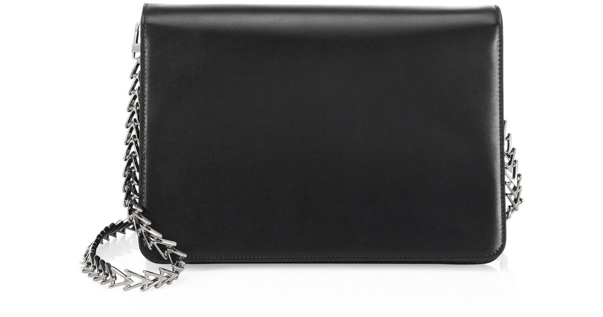 black cross body bag chain strap