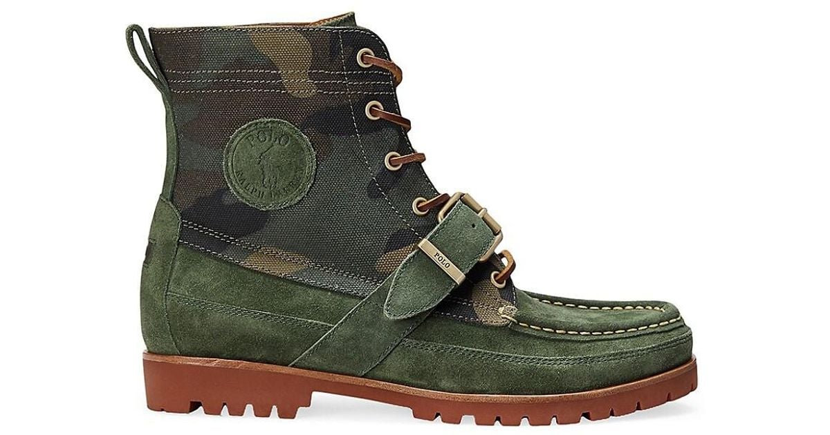 ralph lauren camouflage boots
