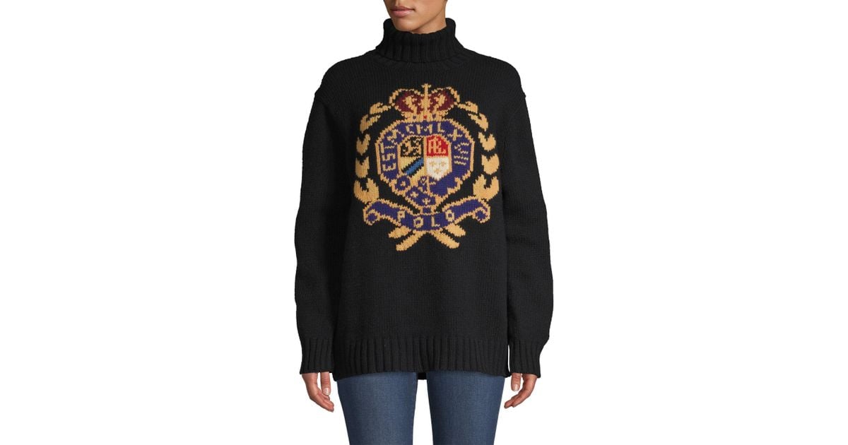 ralph lauren crest turtleneck