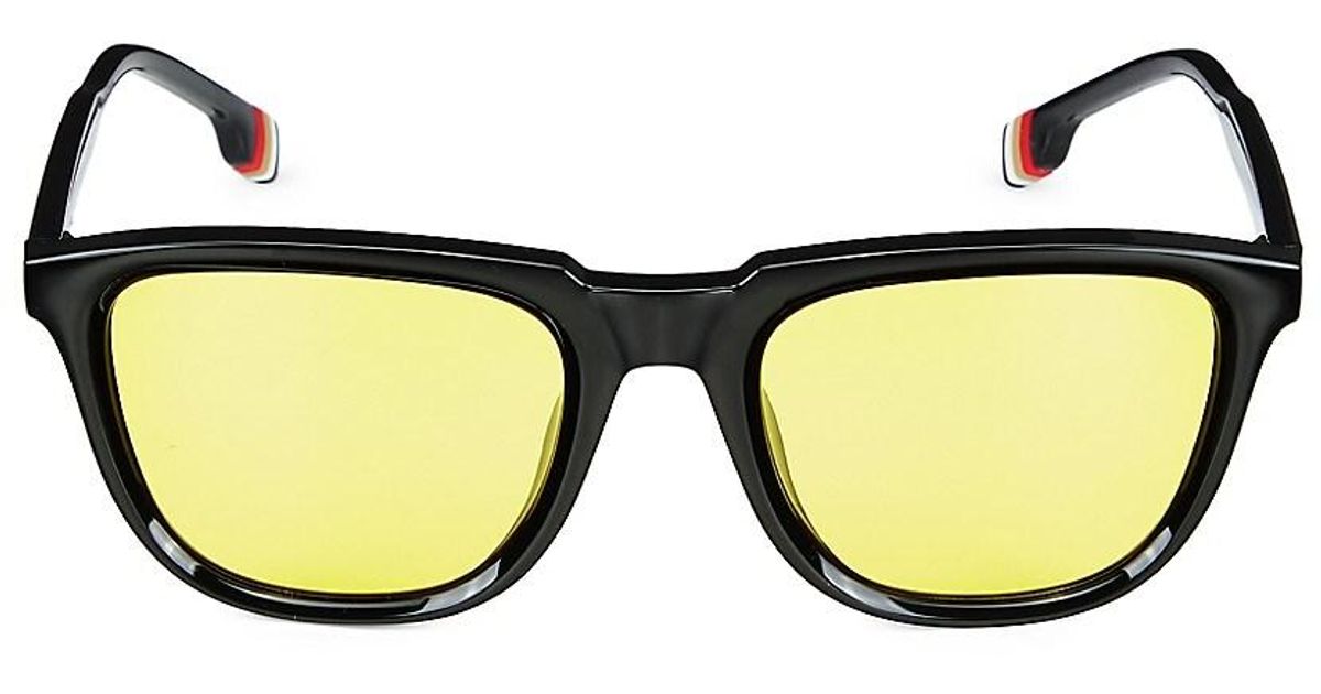 Burberry Be4381u Square Sunglasses in Yellow for Men Lyst