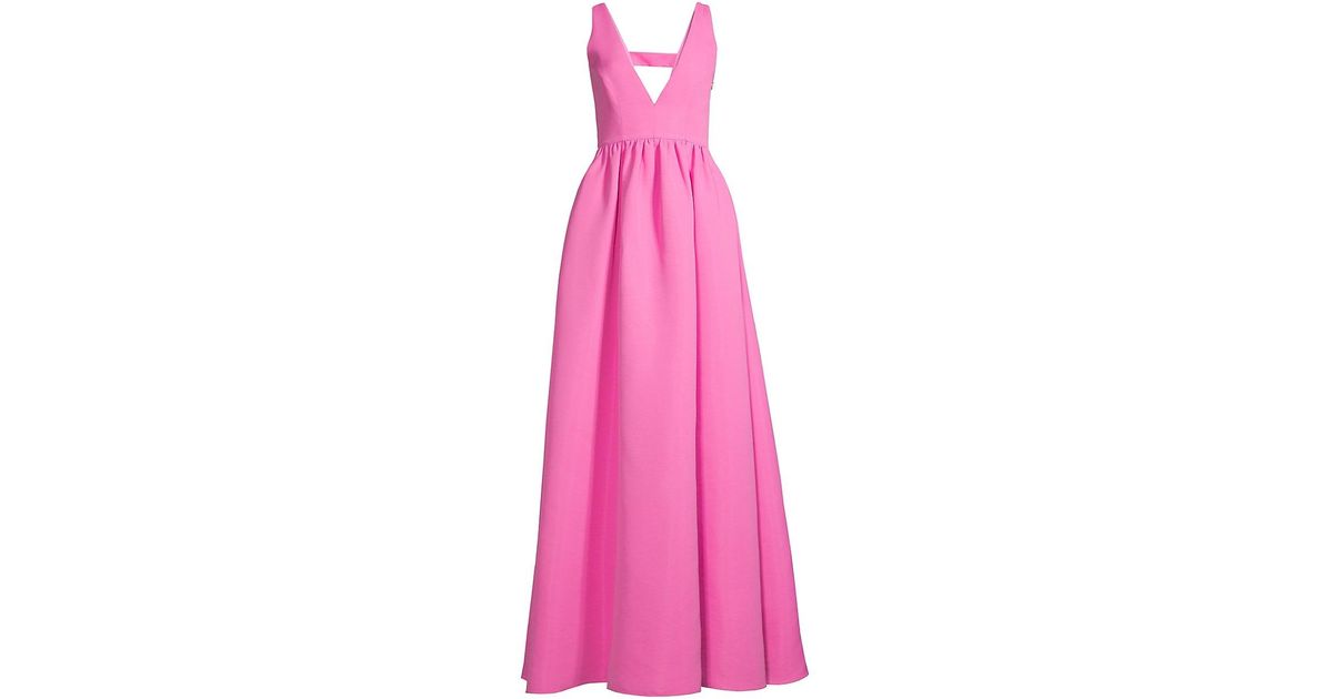 Sachin & Babi Synthetic Katrina Vneck Gown in Pink Lyst