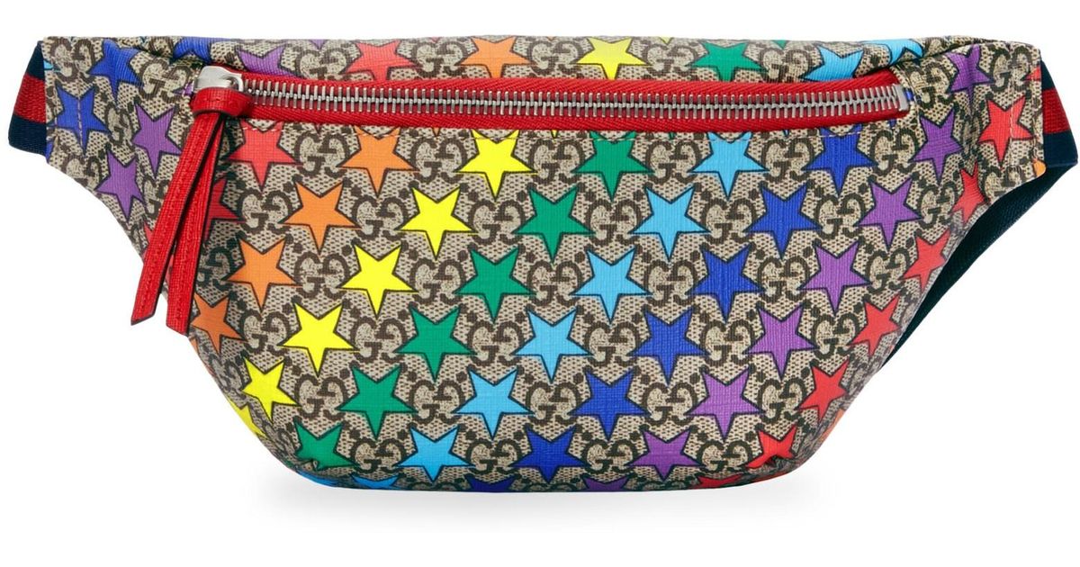 Gucci Kid's Star \u0026 Rainbow Belt Bag 