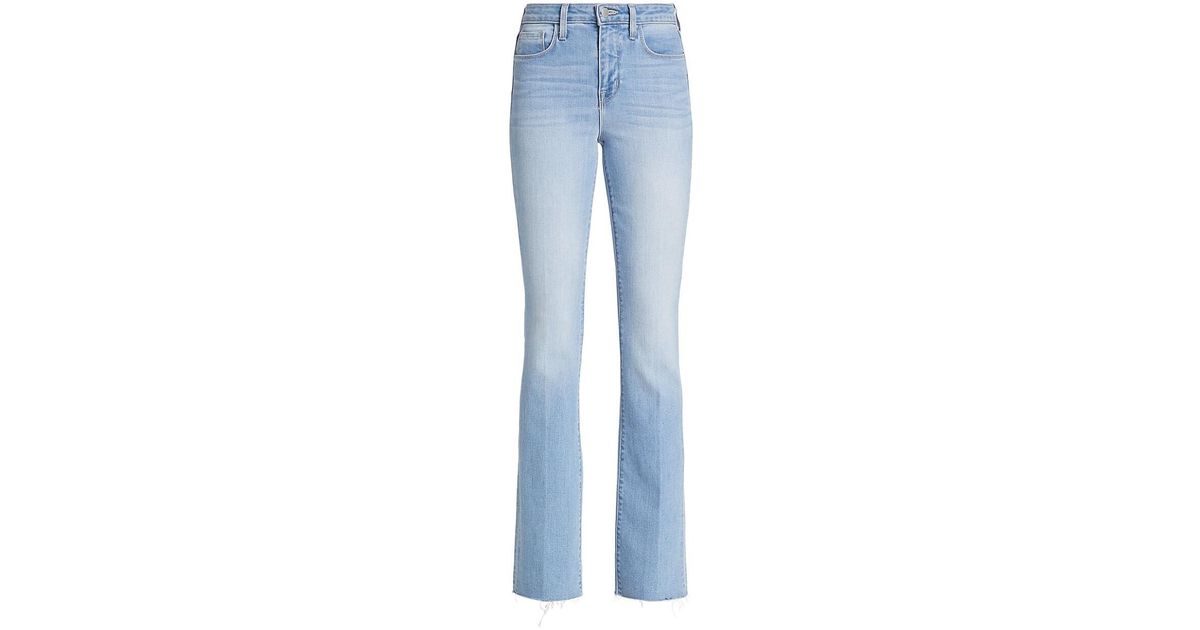 L'Agence Ruth Straight-leg Jeans in Blue | Lyst