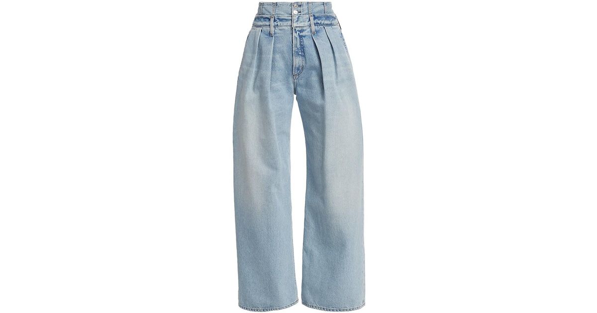 Citizens of Humanity Samira Corset Baggy Jeans in Blue | Lyst