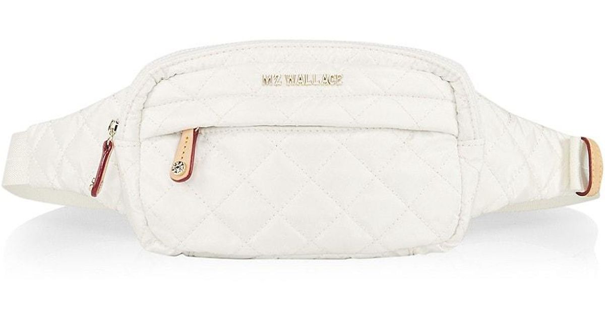 MZ Wallace Metro Quilted Nylon Belt Bag Lyst
