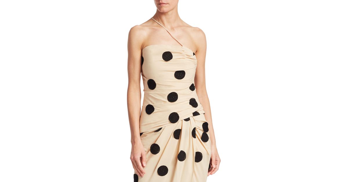 jacquemus polka dot top