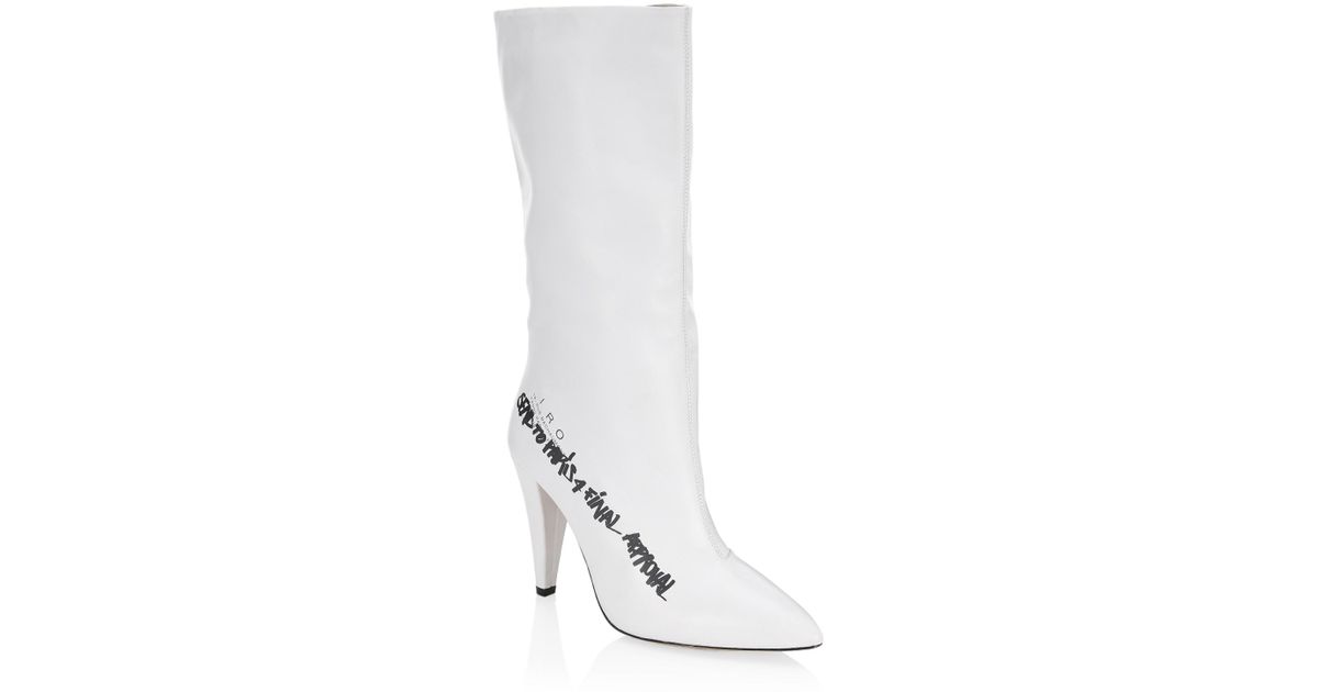 iro white boots