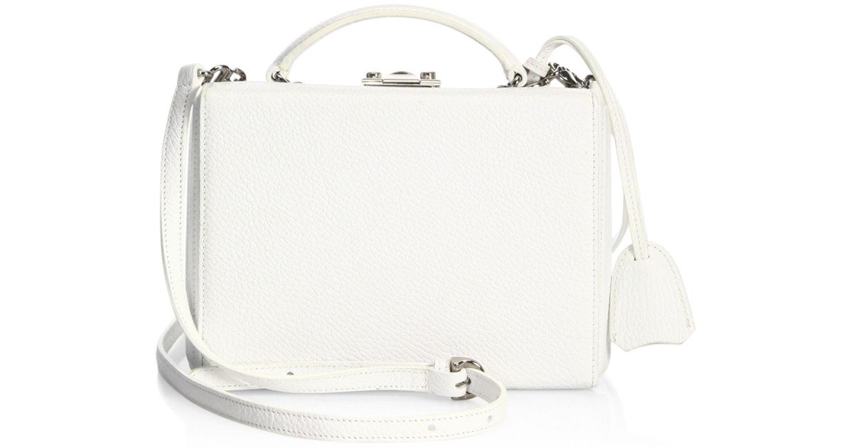 mark cross white bag