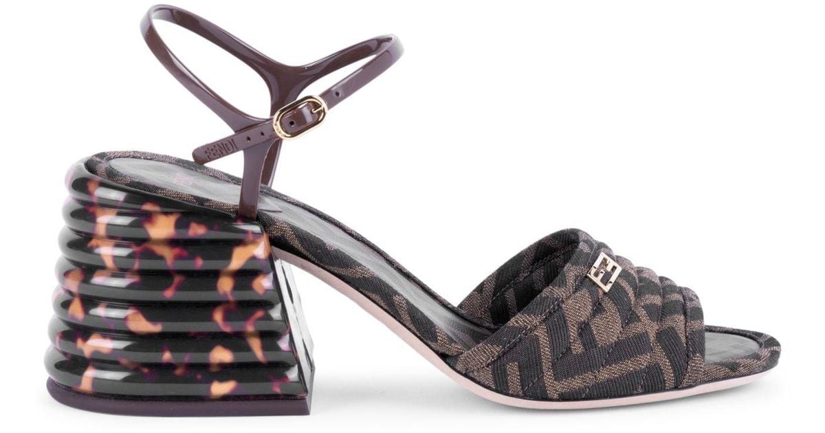 Fendi Logo Slide Sandal (Women | Fendi, Slide sandals, Sandals