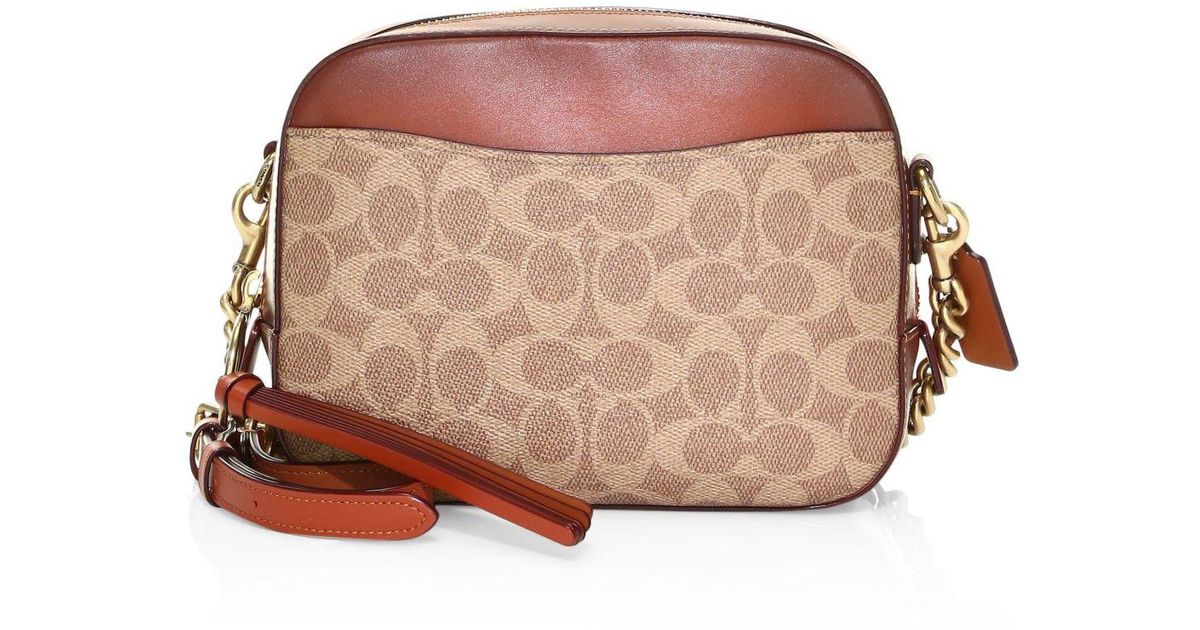 COACH Signature Canvas Camera Bag Lyst