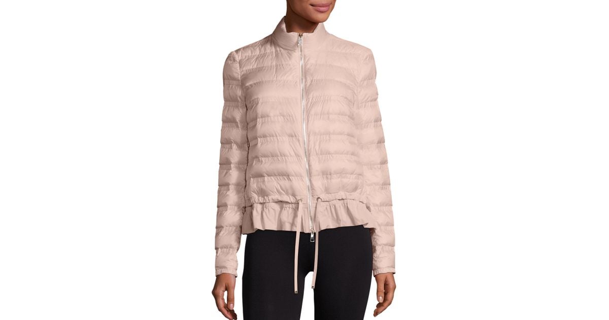 moncler peplum jacket