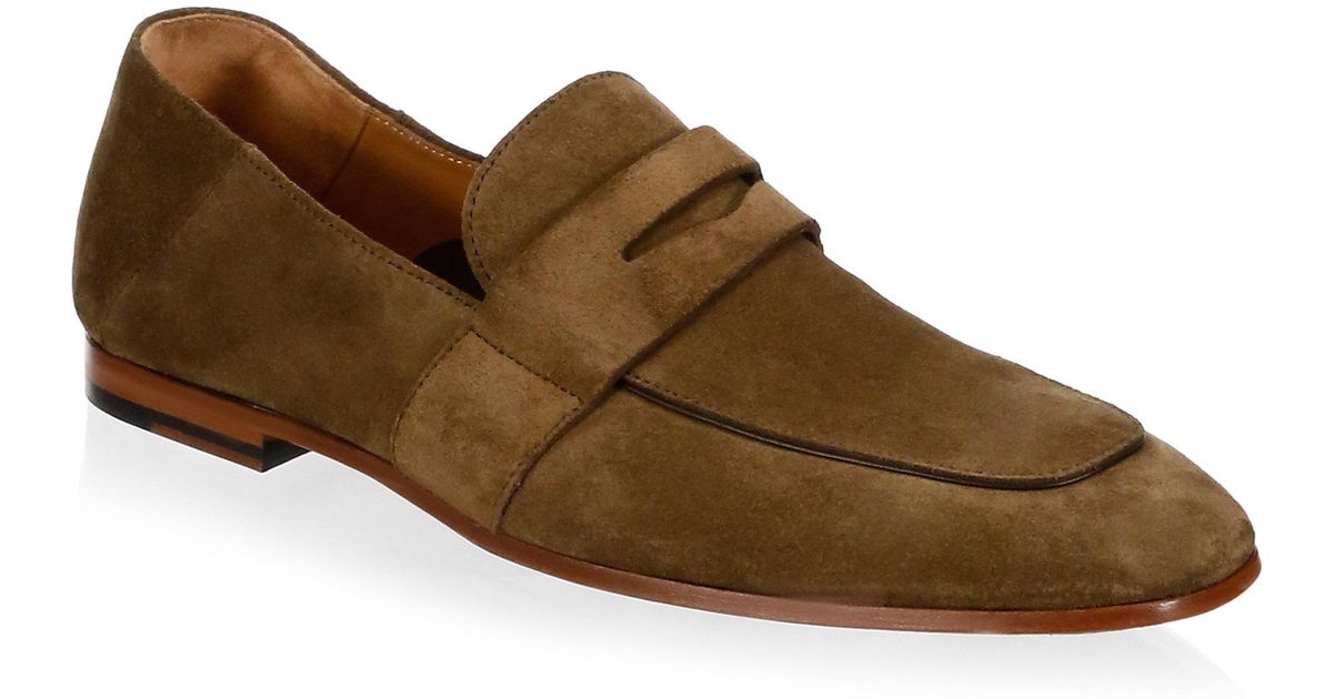 BOSS by Hugo Boss Safari Suede Loafers 