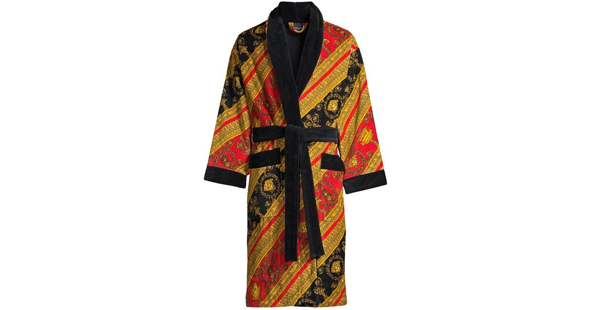 red versace robe cheap
