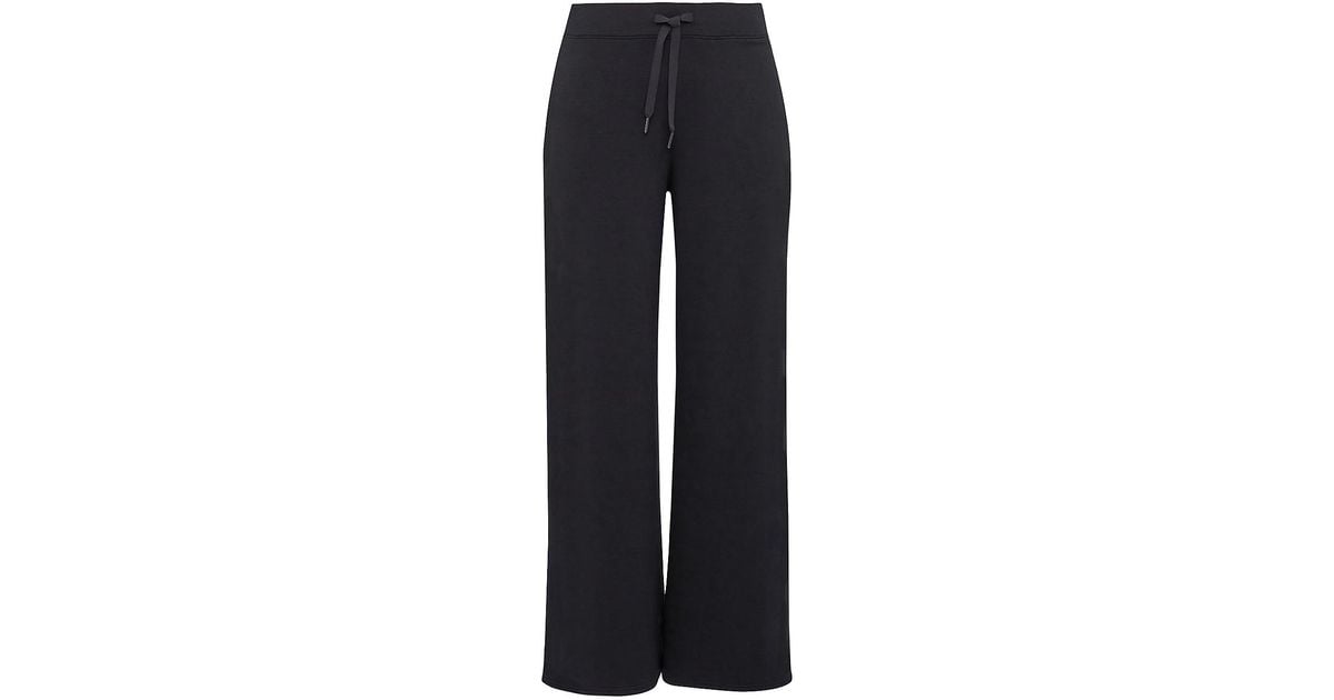 Spanx Airessentials Wide-leg Pants in Blue | Lyst