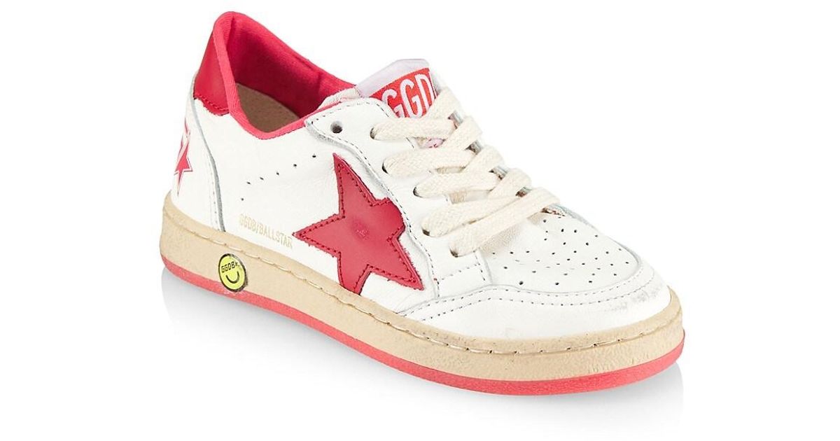 Golden Goose Baby's, Little Kid's & Kid's Ballstar Leather Star