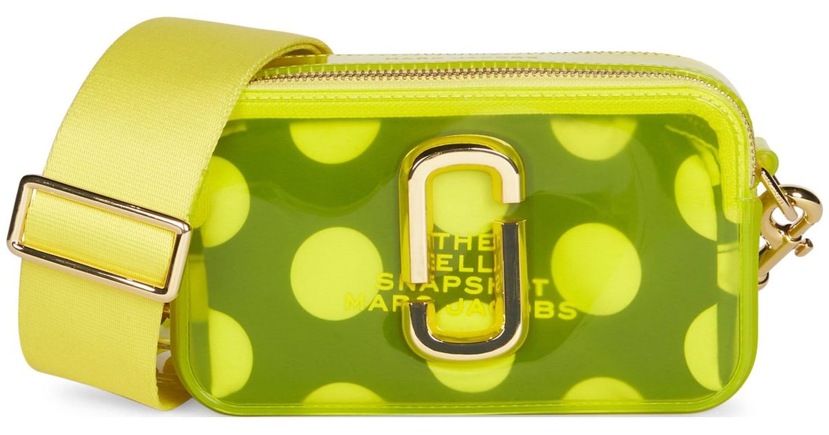 Marc Jacobs The Jelly Snapshot Bag in Yellow Lyst