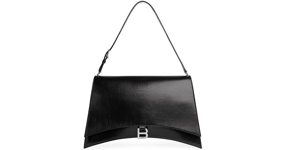 Balenciaga Crush Large Sling Bag in Black Lyst