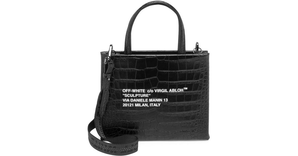 off white handbag