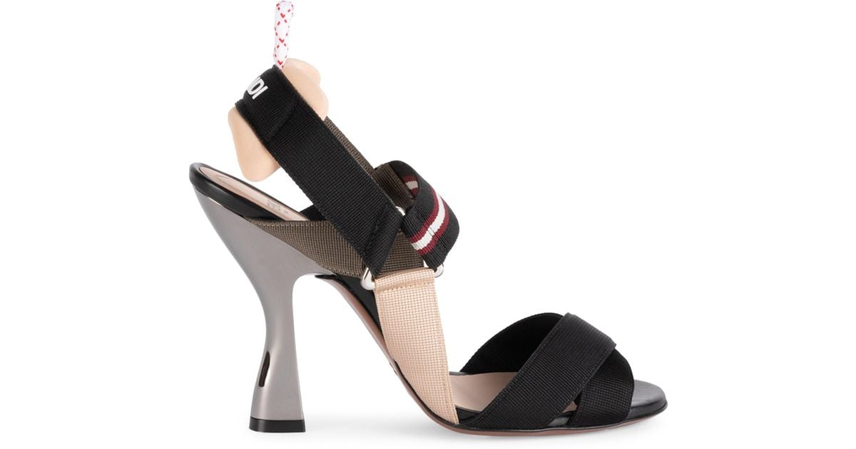 fendi colibri heels