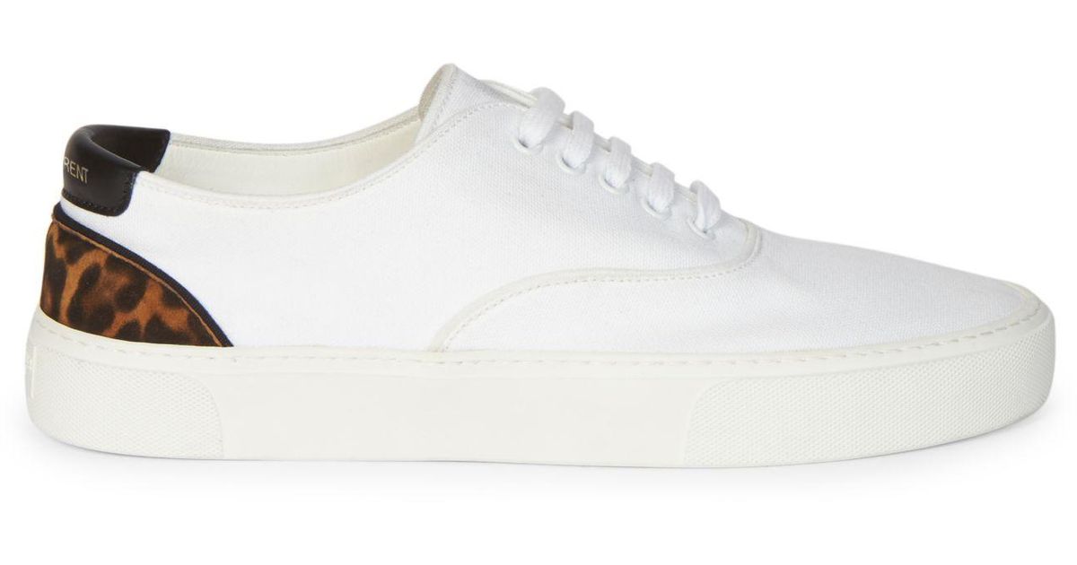 saint laurent white sneakers mens