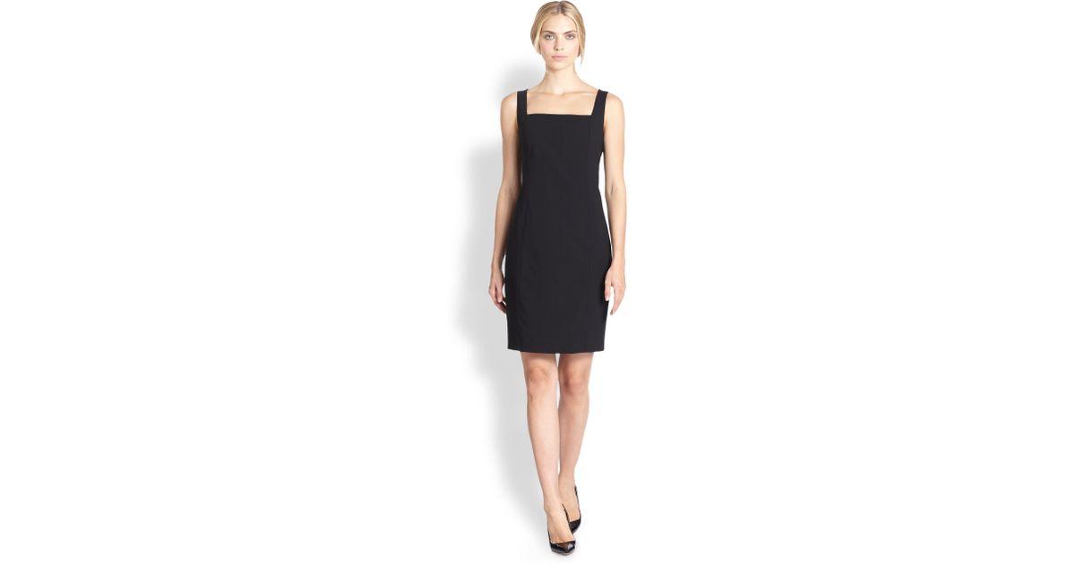 akris punto black dress
