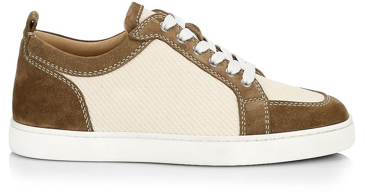 rantulow flat leather sneakers