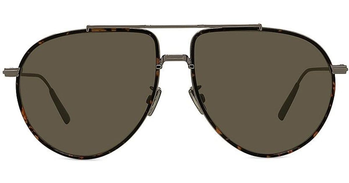 Dior Blacksuit 58mm Pilot Sunglasses Lyst