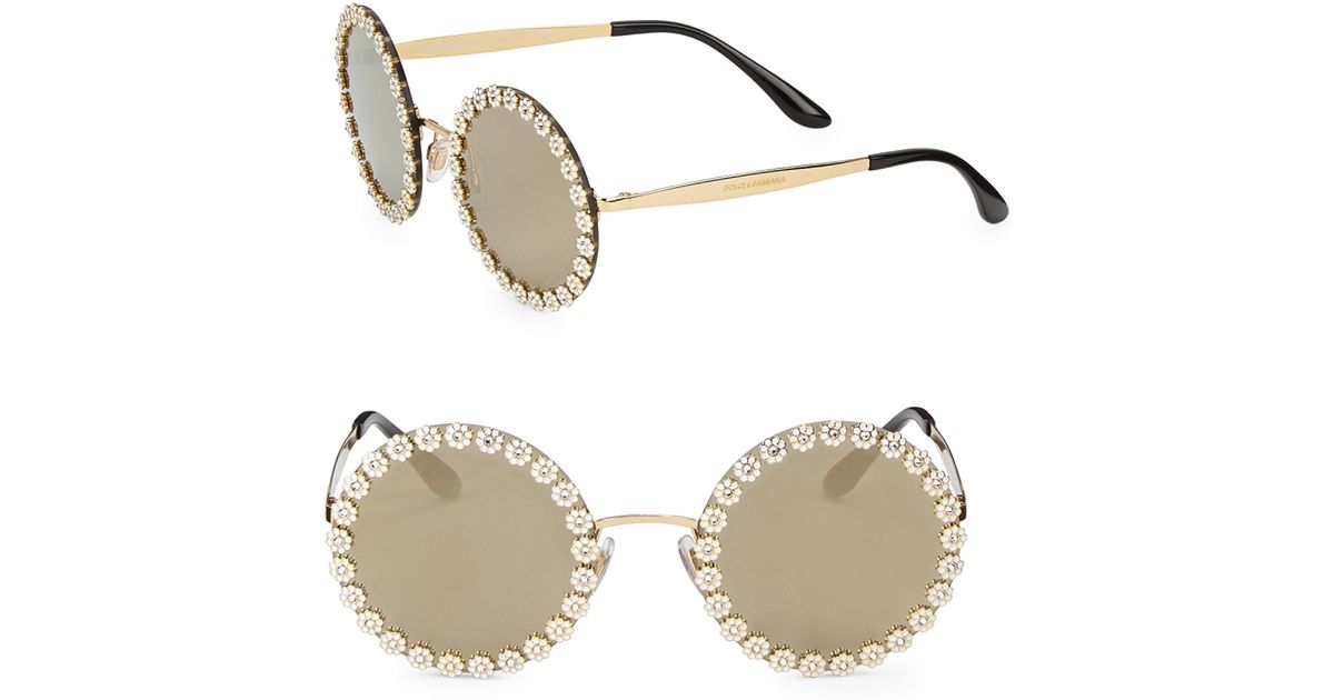 dolce and gabbana pearl sunglasses