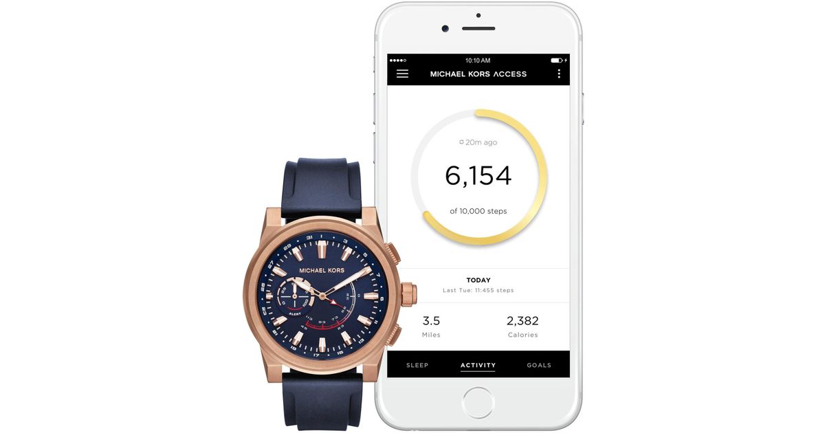 michael kors grayson hybrid smartwatch