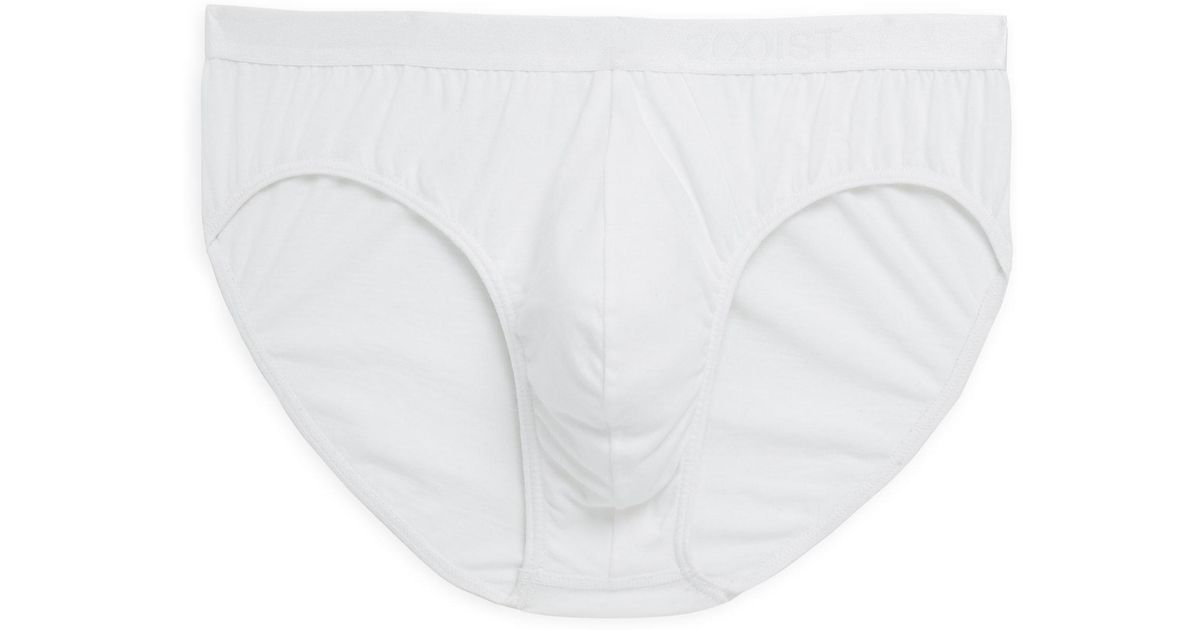 Lyst 2Xist Pima Cotton Contour Pouch Briefs in White for Men