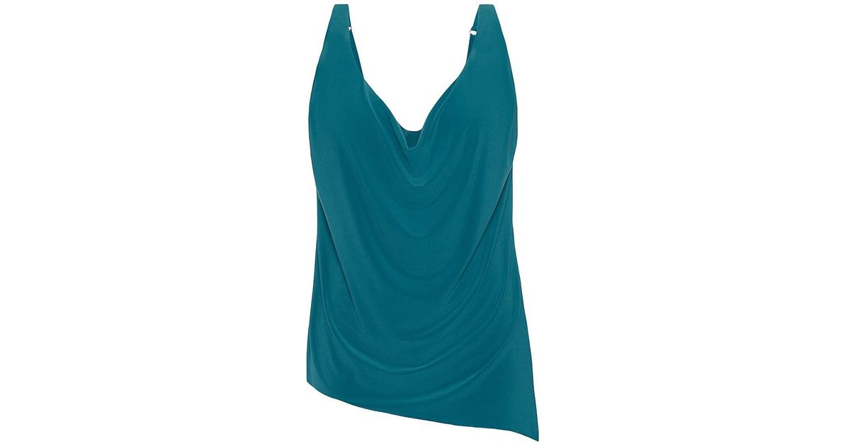 Magicsuit Solids Tankini Top in Blue | Lyst