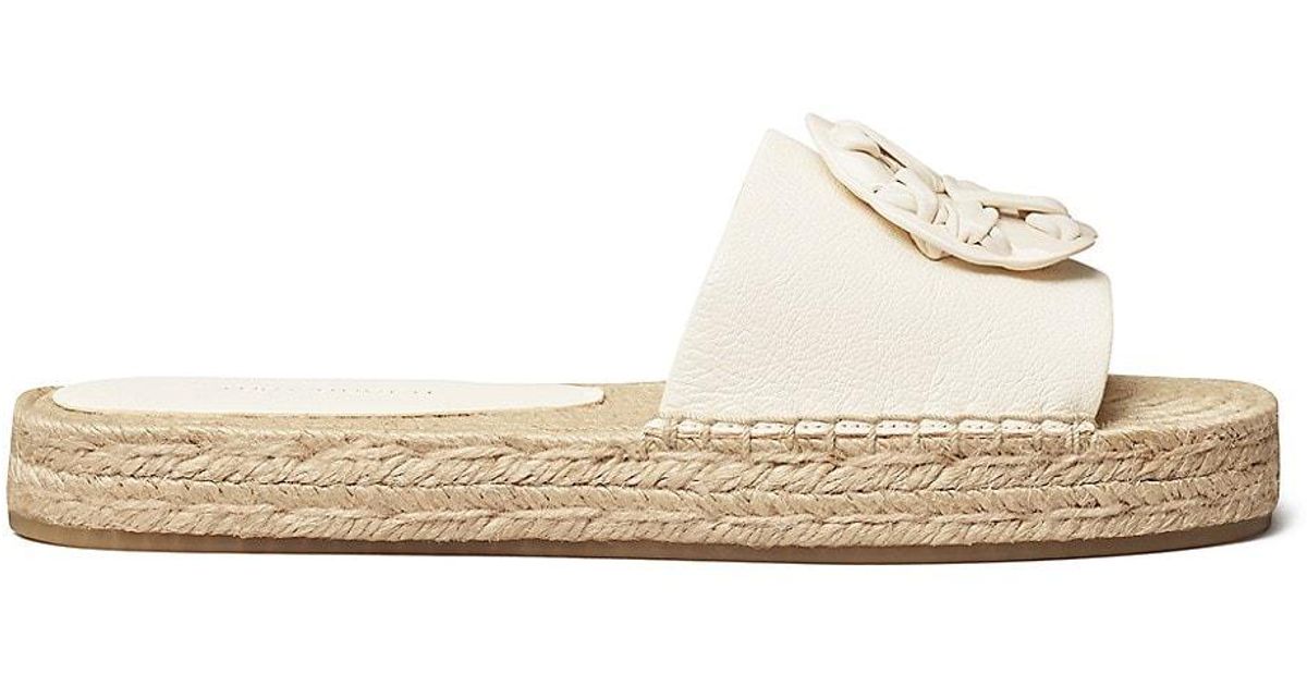 tory burch max espadrille slide