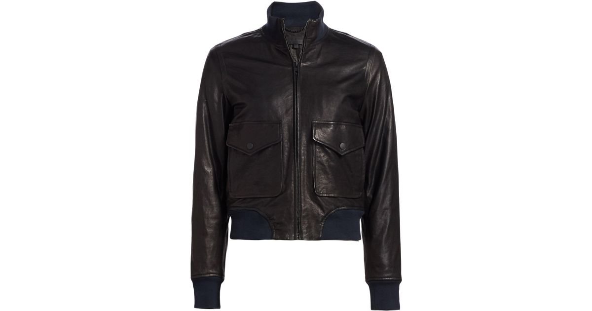 rag and bone mila leather jacket