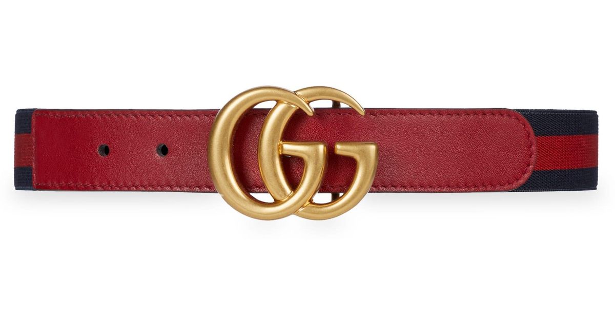 kids red gucci belt