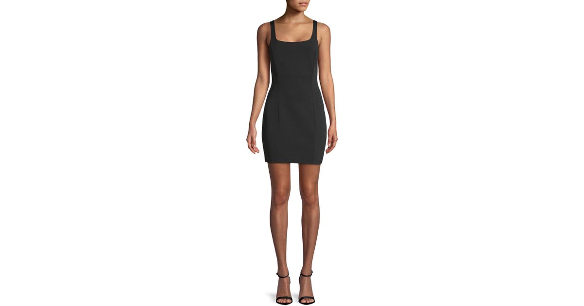 misha collection black dress