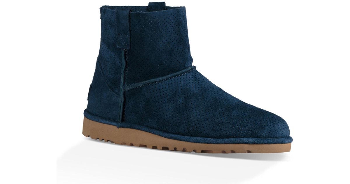 ugg mini perforated boot