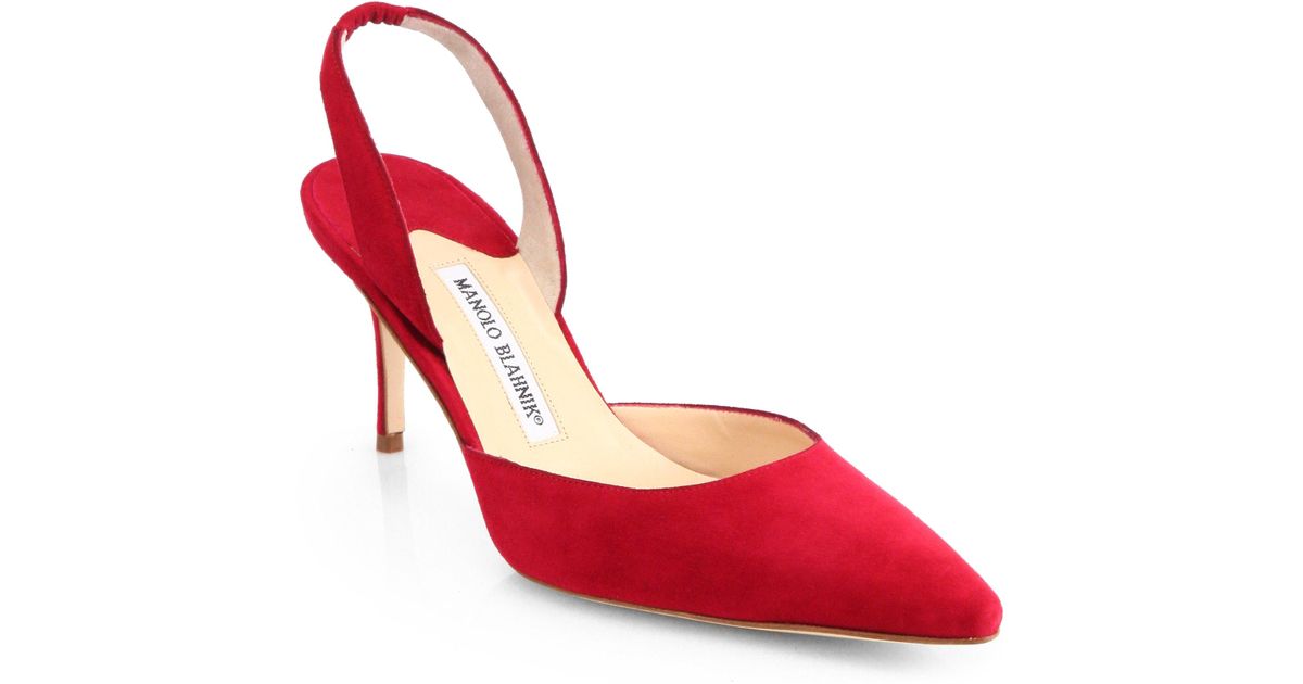 manolo carolyne slingback