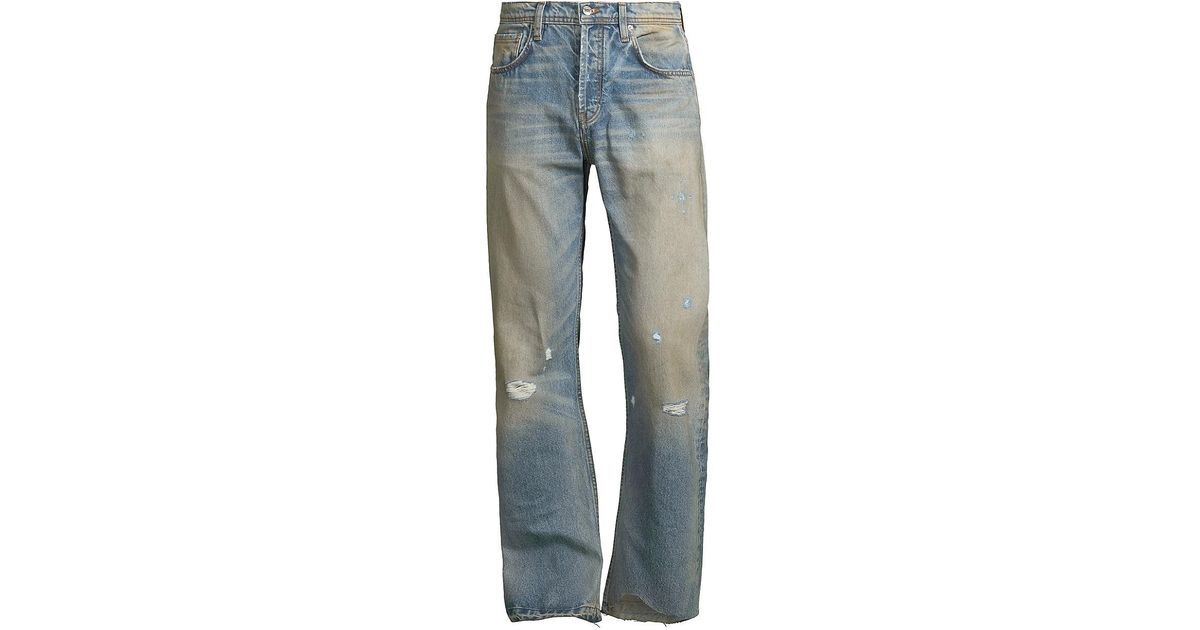 Enfants Riches Deprimes Burnt Flare Jeans in Blue for Men | Lyst
