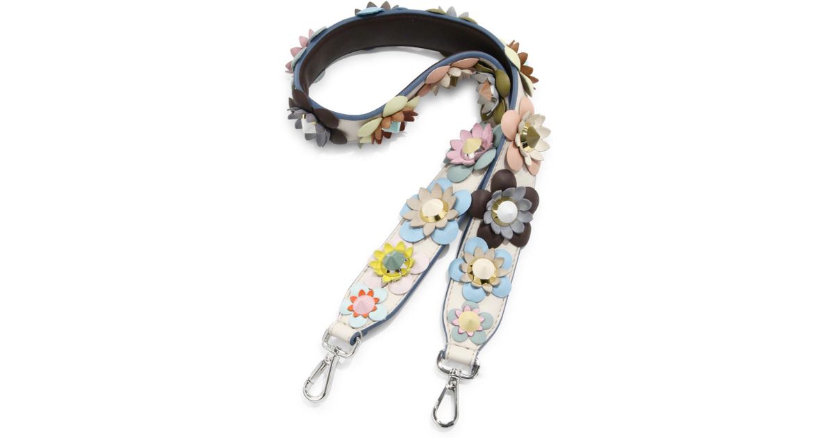 fendi flower strap