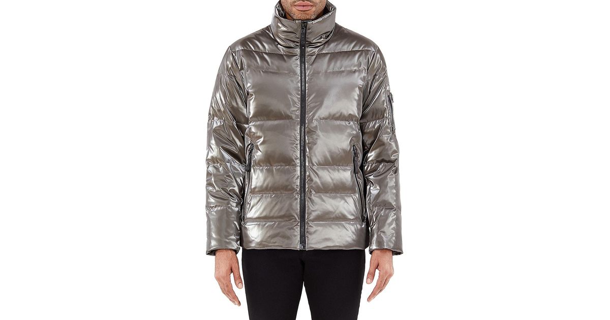 hi shine puffer jacket