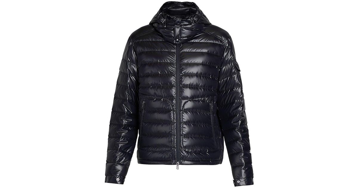 Moncler Lauros Giubbotto Down Puffer Jacket in Blue for Men | Lyst