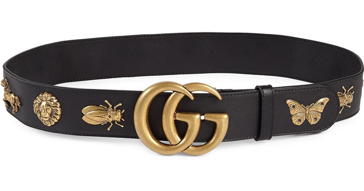 gucci belt metal